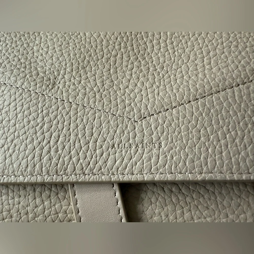 AllSaints Cami Leather Shoulder Bag - Natural - Picture 6 of 10